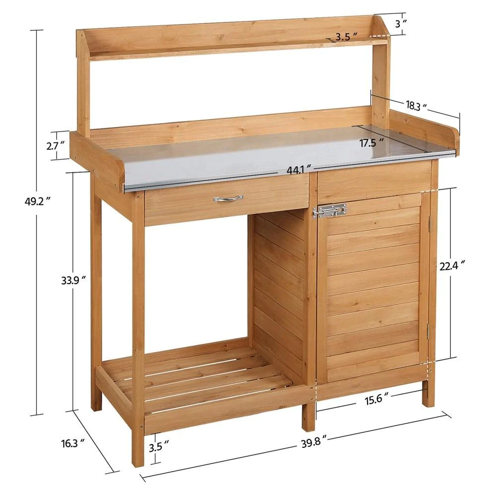 Outdoor Home Use Solid Wood Po - Outdoor Furniture Wood recension och pris