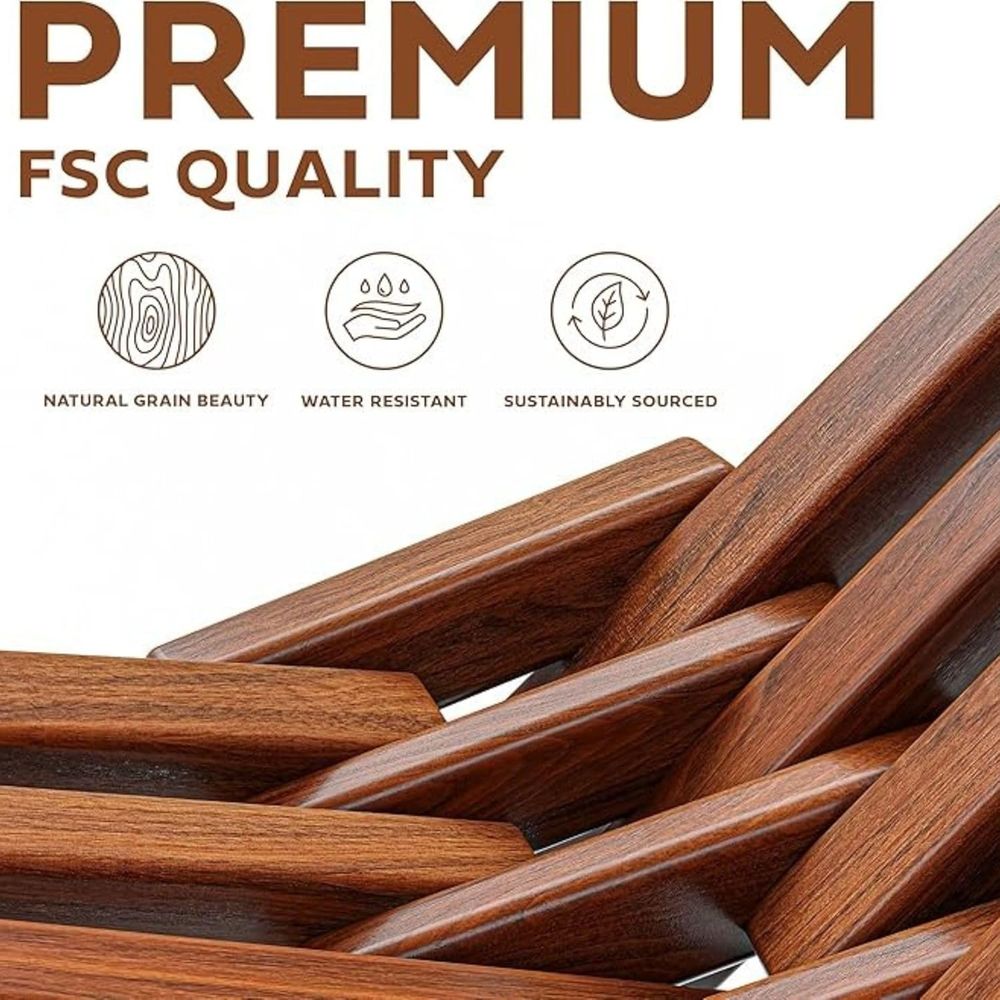 2-Pack Wooden olding Tamarack  - Outdoor Furniture Diy recension och pris