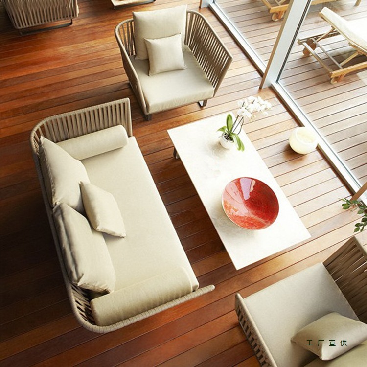 Outdoor Rattan Sofa Set Waterp - Outdoor Furniture Metal Chairs recension och pris