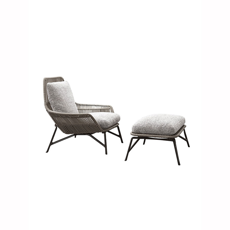 rope design metal frame waterp - Outdoor Furniture Metal Chairs recension och pris