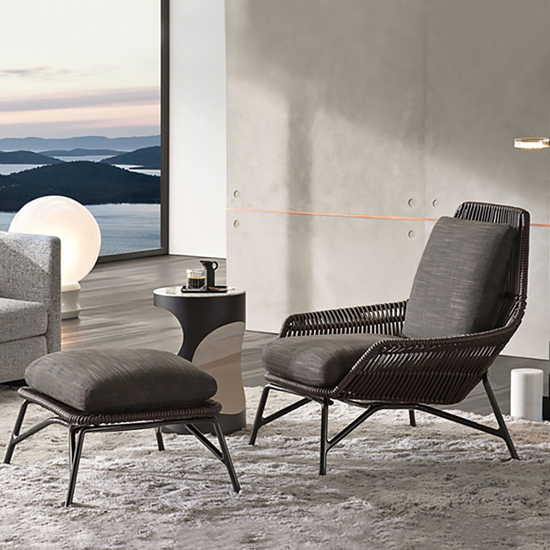 rope design metal frame waterp - Outdoor Furniture Metal Chairs recension och pris