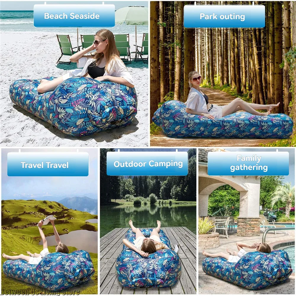 Luxury Inflatable Sofa Bed - E - Outdoor Furniture Luxury recension och pris