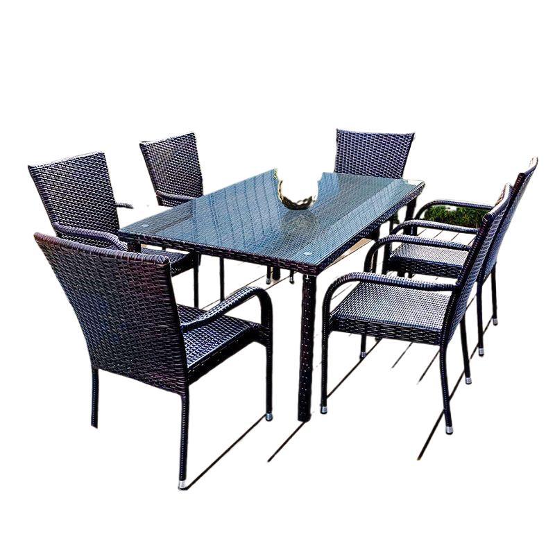 Outdoor rattan tables and chai - Outdoor Furniture Metal recension och pris