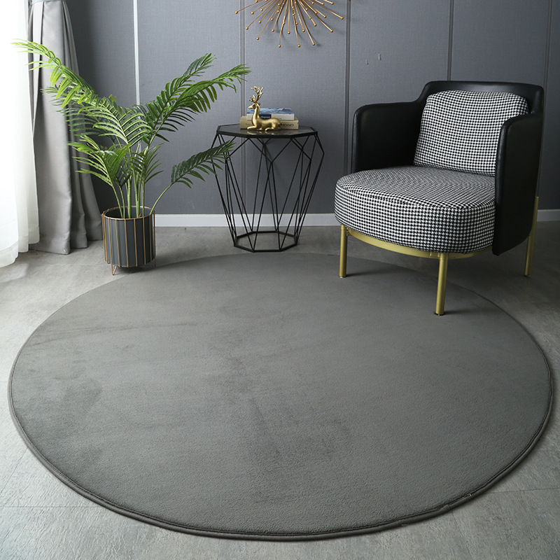 Round Thickened Coral Velvet C - Outdoor Daybed Furniture recension och pris