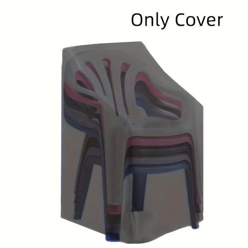 1pc Heavy-Duty Stacking Outdoo - Outdoor Furniture Metal Chairs recension och pris