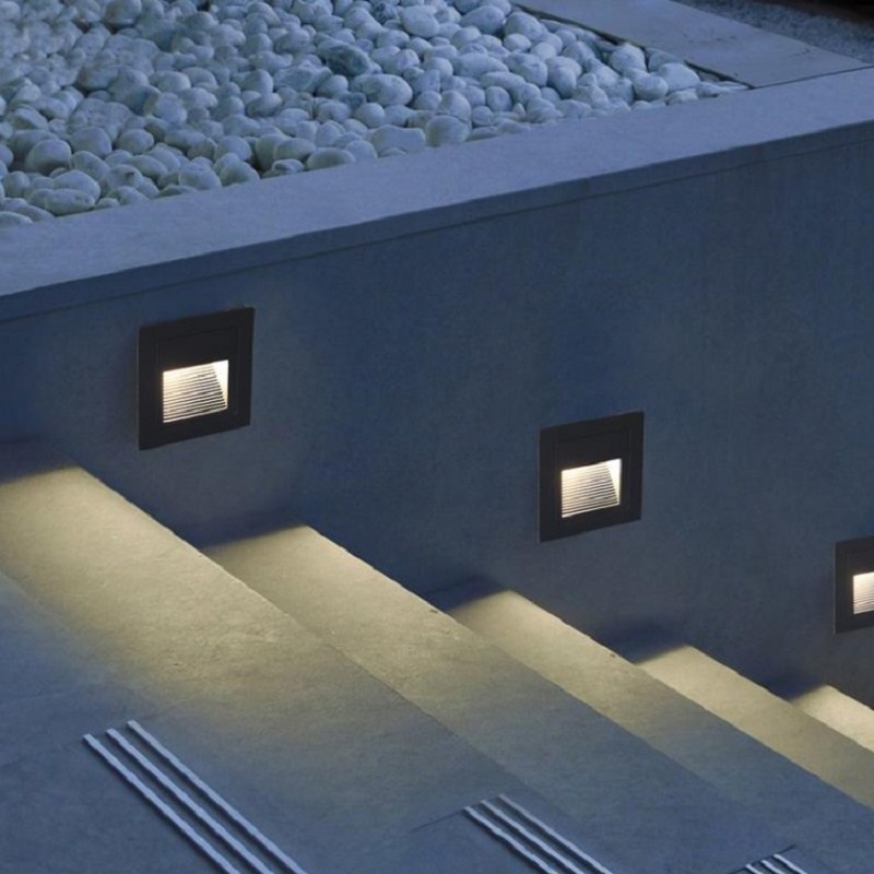 LED Deck Step Light 15Leds IP6 - Outdoor Daybed Furniture recension och pris