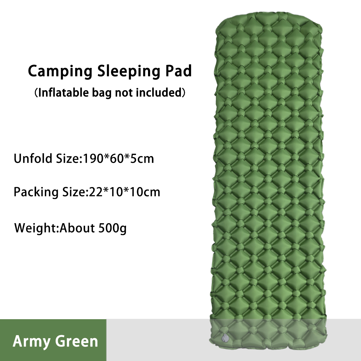 Camping Inflatable Mattress in - Outdoor Daybed Furniture recension och pris
